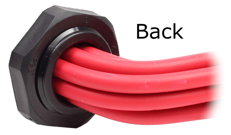 Fastronix Solutions Fastronix Weatherproof Grommet for Wire Bundle Diameter 0.45"-0.70" Size PG 21 - Image 3